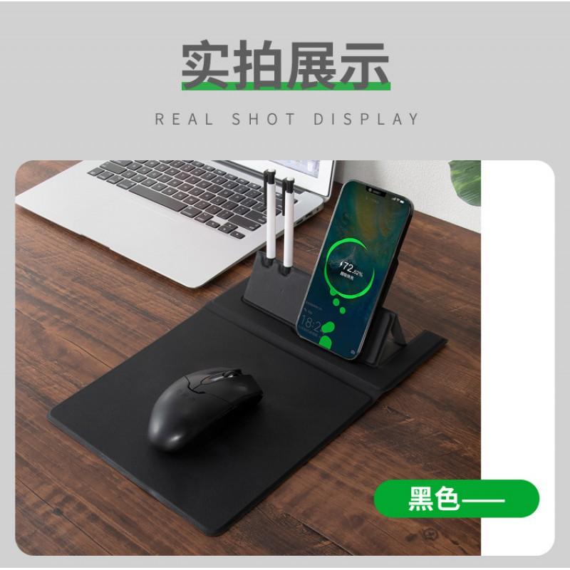 15W Fast Charging Mouse Pad Wireless Desk Mat Office Home Gaming