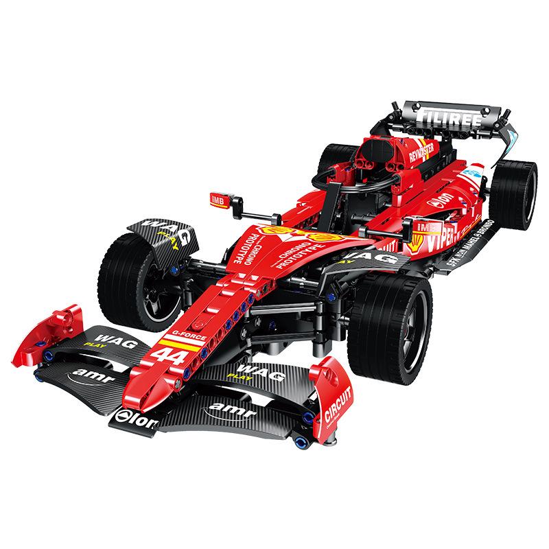 MG56-9 F1 Formula Racing Car Electric Building Blocks Toy Model