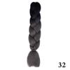 Braids Hair Extensions Balayage Ombre DIY Quick Weave Braiding Hair for Cosplay Daily Use for Women