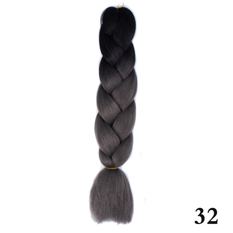 Braids Hair Extensions Balayage Ombre DIY Quick Weave Braiding Hair for Cosplay Daily Use for Women