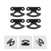 4 Pcs Trailer Chain Hooks Car Accessories Pickup Truck Cargo Tie Down Anchors Gadgets