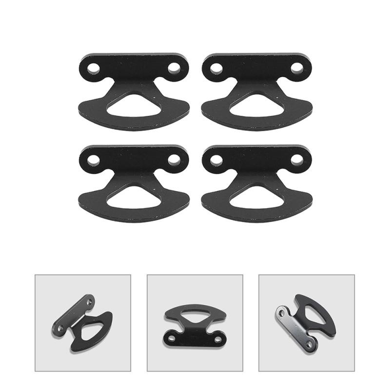 4 Pcs Trailer Chain Hooks Car Accessories Pickup Truck Cargo Tie Down Anchors Gadgets