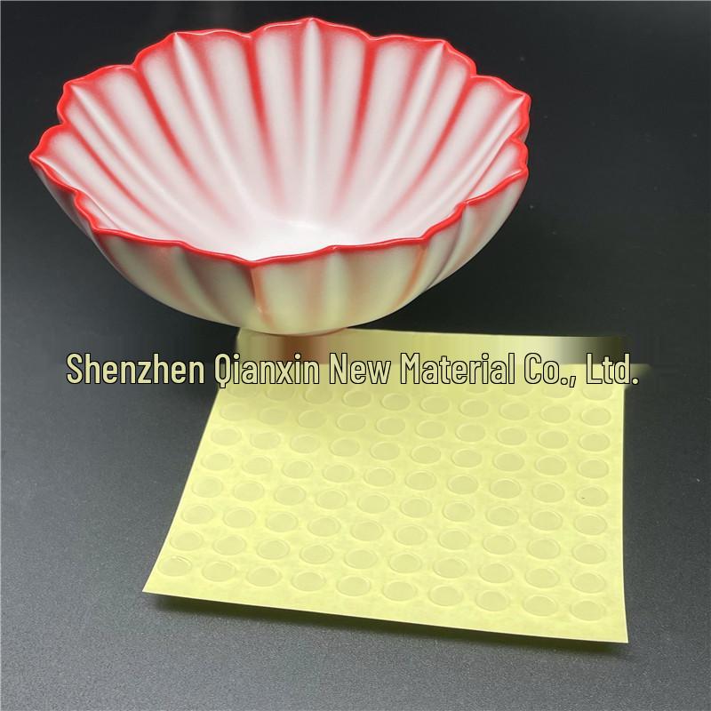 Seamless Transparent Heat-Resistant Removable Double-Sided Acrylic Tape for Nail Art and Figures