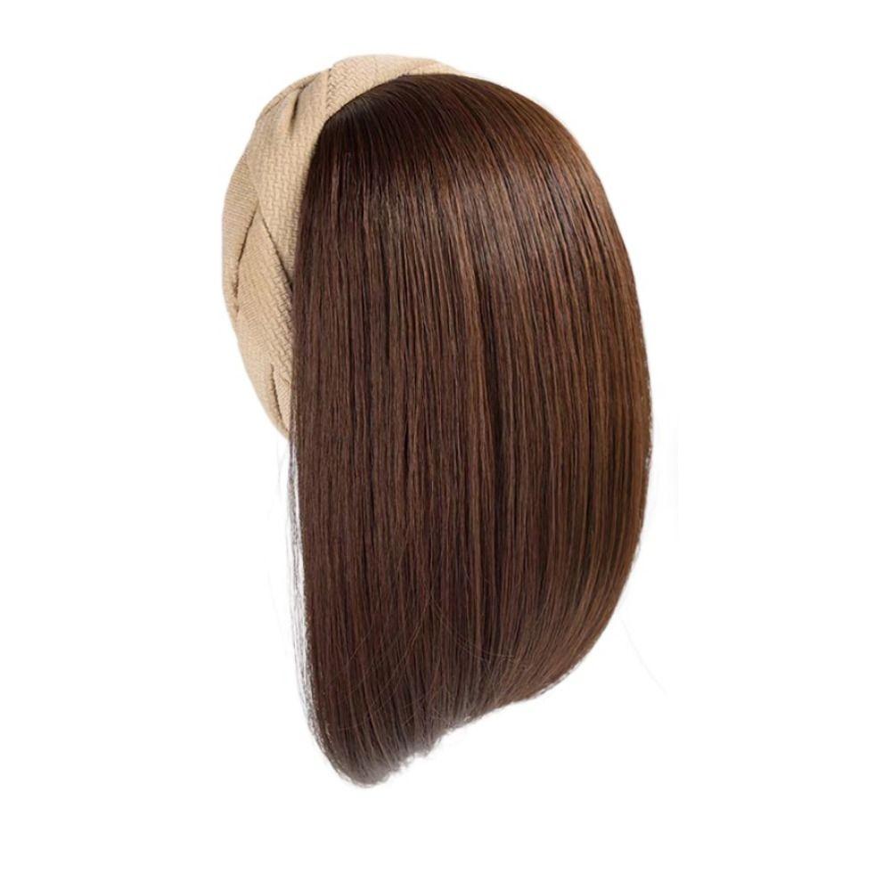 Półgłowa z klipsem Peruka Styl Koreański Damska Opaska do Włosów Akcesoria do Włosów Syntetyczna Opaska Peruki