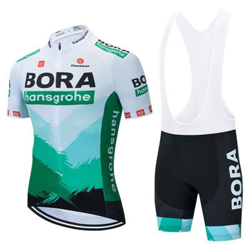 Mens Cycling Jersey Set Short Sleeve Breathable Road Bike Apparel Outdoor Sport Wear
