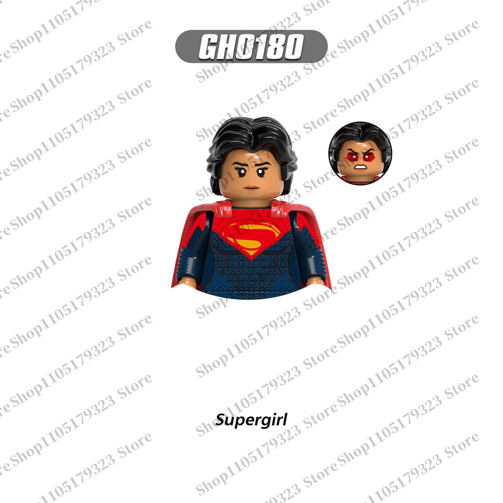 Hot toy dolls building block Mini action Superhero The Flash Superman Brick block toys children's toys gifts