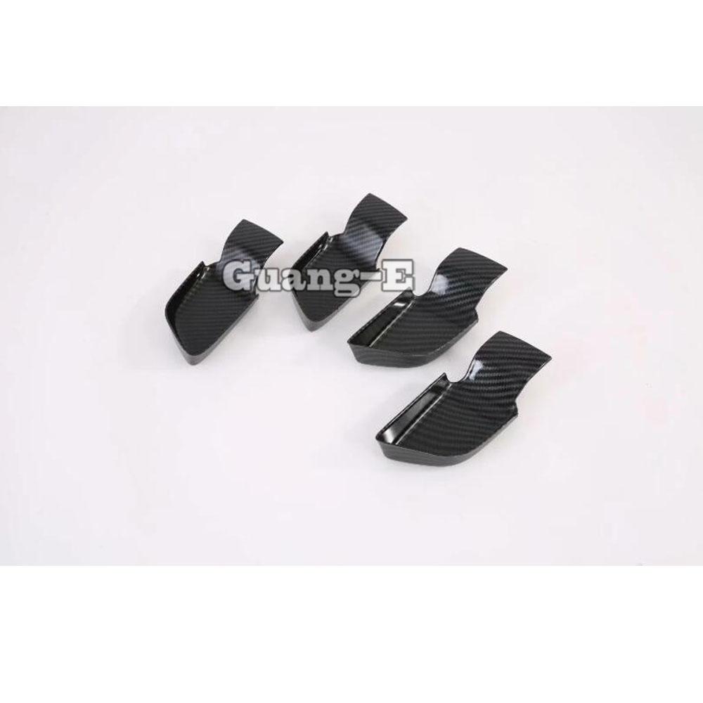For Hyundai Sonata DN8 10Th Car Cover Body Trim ABS Door Inner Handle Bowl Armrest Handrail Frame Stick 4Pcs