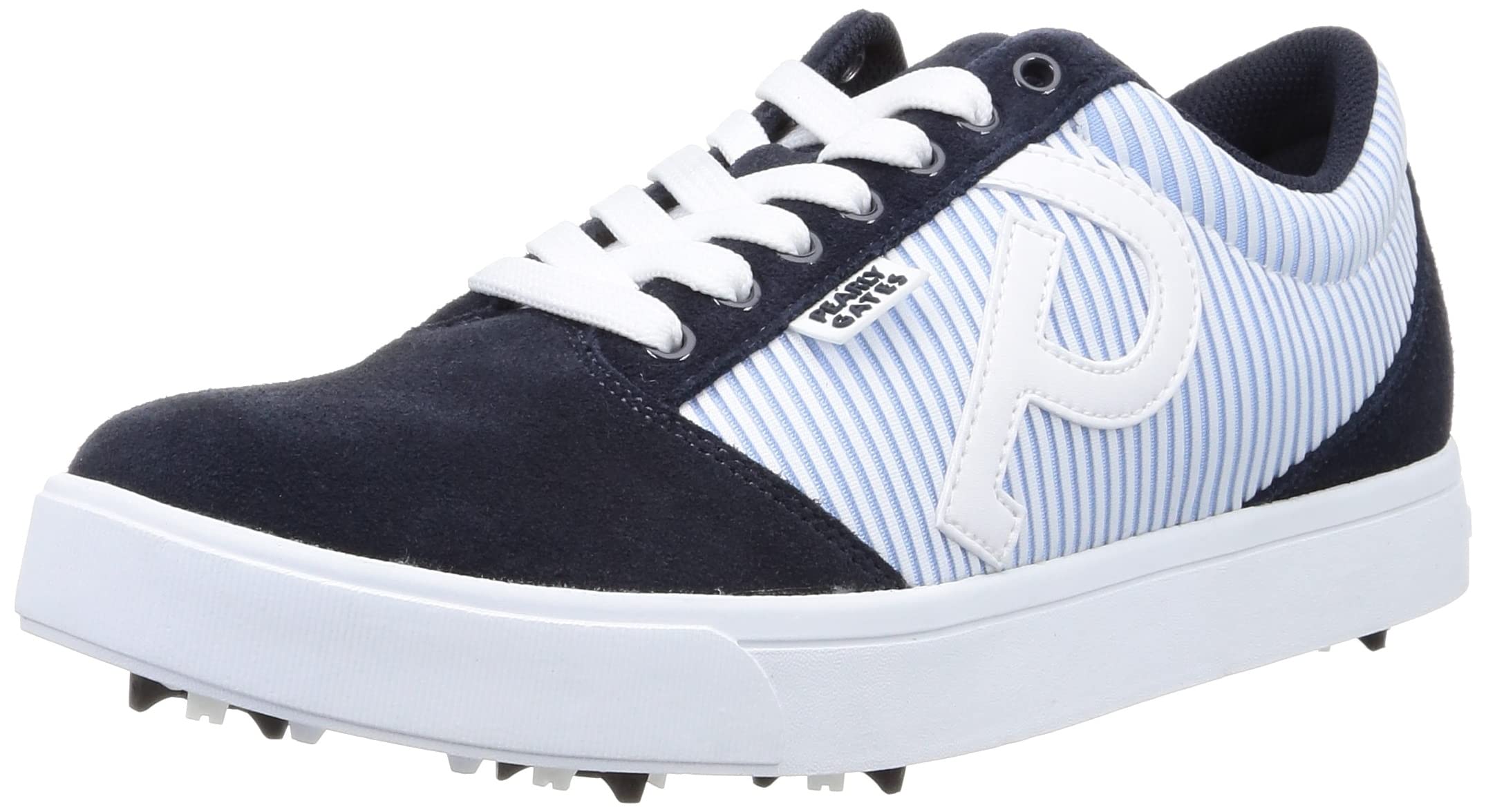 

Golf Shoes Striped Low Cut MENS [PEARLY GATES] Men s / 053-3192201 111_Blue 25.5