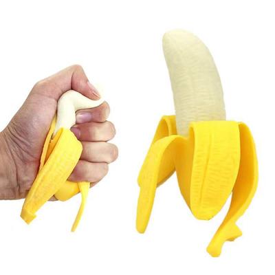 Super Stretchy Banana, Squishy Banana Fidget Stress Relief Toy for Kid and Adults. Super Soft Stress Relief Banana Party Favors