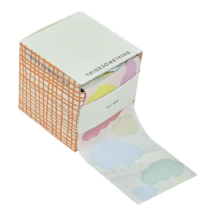 

Stylish Memo Pad Cloud Patterned Removable Sheets Stationery Suitable For Messages And Lists