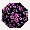 1pc Floral Pattern Automatic Open/Close Umbrella - Compact Travel Umbrella, Gift for Birthday, yy251208136
