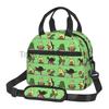 Süße Avocado-Print Isolierte Lunchtasche Wiederverwendbare Thermische Lunchbox für Damen Herren Wasserdichte Kühltasche für Picknick Schule Arbeit