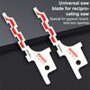 2Pcs Reciprocating Saw Blades Sk5 Steel Saw Blade For Plasterboard 86 Type Wire Box Hole Opening Cutting Power Tools Accessories