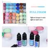18 Colors 10ml Liquid Dye Candle Resin Pigment Colorant Resin Soy Wax Dye for DIY Candle Soap UV Epoxy Resin Mold Crafts Making