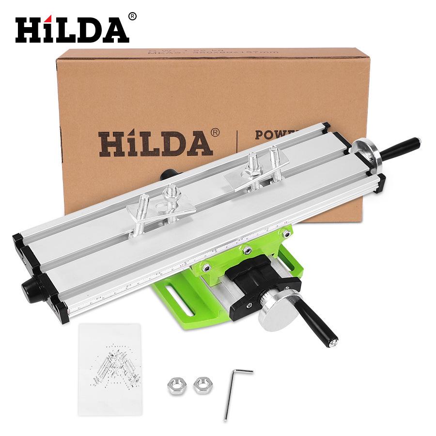 Multifunctional Micro Bench Drill and Milling Machine with Cross Slide Workbench