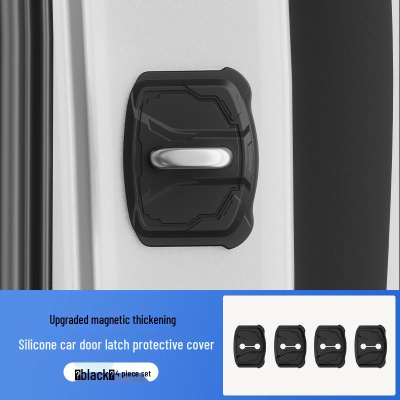 

BMW Car Door Lock Bumper: Enhanced Silicone Shock Absorption Pad for Quiet Closing 61.5*82.9 mm чорний