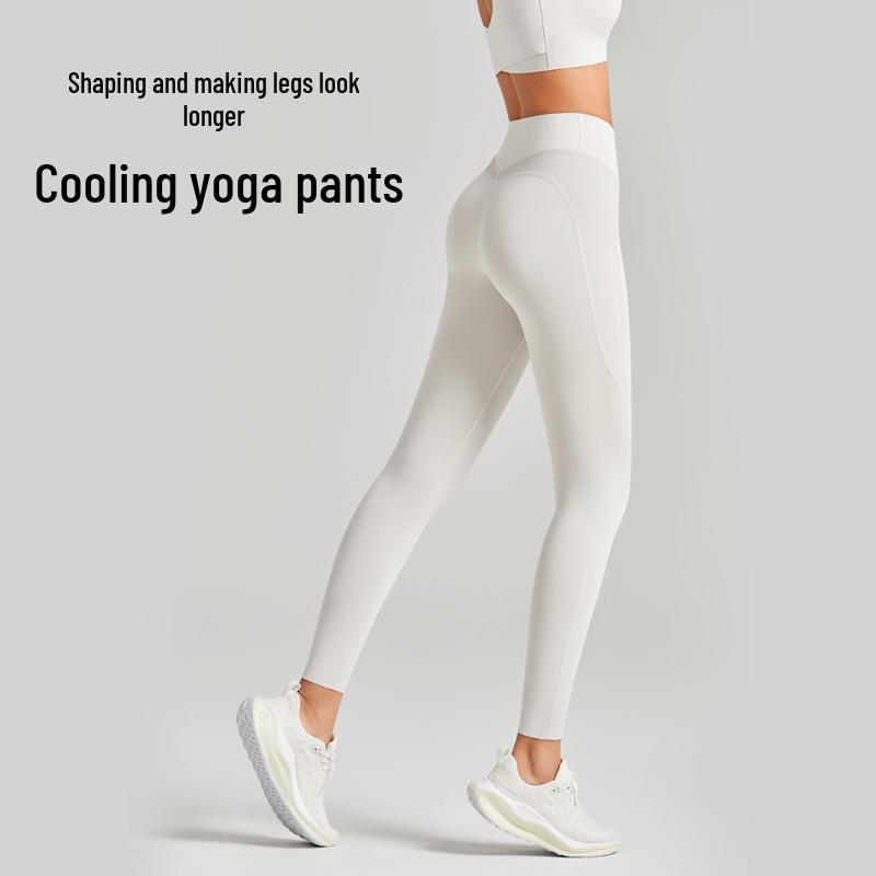 High Waist Hip Lift Yoga Leggings for Women - No Visible Lines, Perfect for Pilates and Fitness.