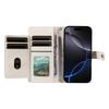 For iPhone 16 Pro Wallet Case with Straps,Rhombus Leather Stand Phone Cover