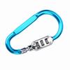 Travel Bag Luggage Security Combination Lock Locking Carabiner Padlock
