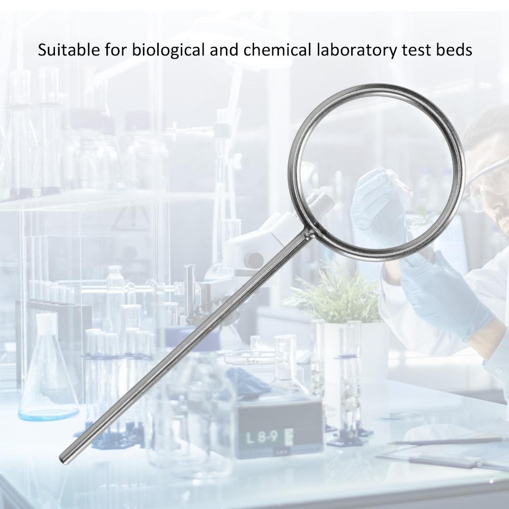 60/80/100/120mm 60/80/100/120mm Stainless Steel Support Ring Closed Support Ring Glass Flask Holder