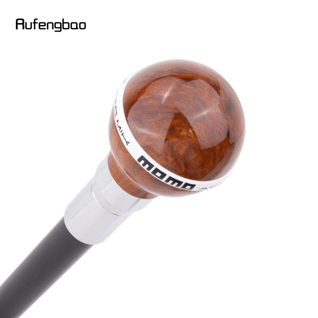 Rot Weiß Kugel Silber Gehstock Mode Dekorativer Gehstock Gentleman Elegant Cosplay Stock Krummstab 92cm