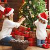 Weihnachtsbaum-Anhänger mit 12 verschiedenen Ausdrücken Weihnachts-Kugel-Schmuck Glas-Anhänger Weihnachten Wiederverwendbares Blasen-Anhänger-Set
