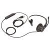 USB Business Headset ENC Noise Cancelling Single Sided Wired PC Headphone with Speaker Volume