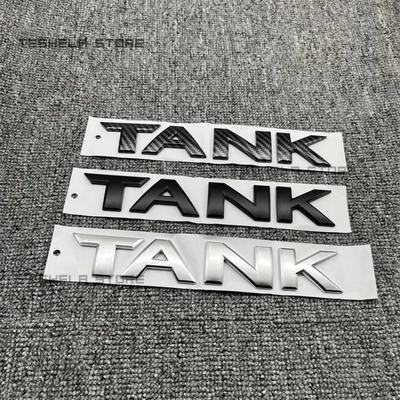 1Pc Car 3D Trunk Words Letters Logo Decals Emblem Badge Sticker For TANK 300 TANK 500 TANK 700 Modified To Black Accessories