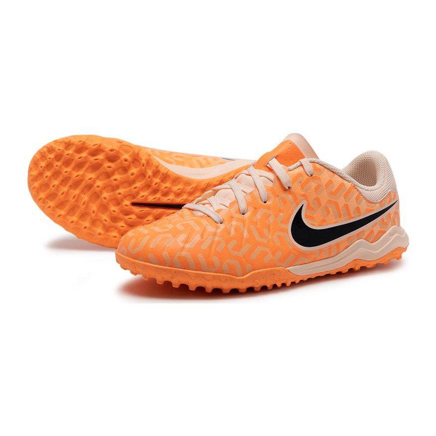 Nike Tiempo Legend 10 Academy TF GS United Pack Kids Sneakers Orange Guava-Ice Black DZ3187-800