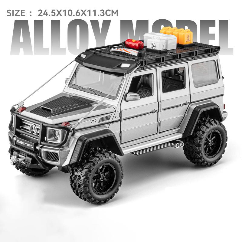 1:24 Benz G550 Coca Cola Off Road SUV Alloy Metal Diecast Model Car Home Decoration & Computer Desktop Ornaments Holiday Present
