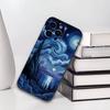 Art Van Gogh Starry Sky  Phone Case For iPhone17,16,15,14,13,12,11 Plus,Pro Others Soft Black Cover