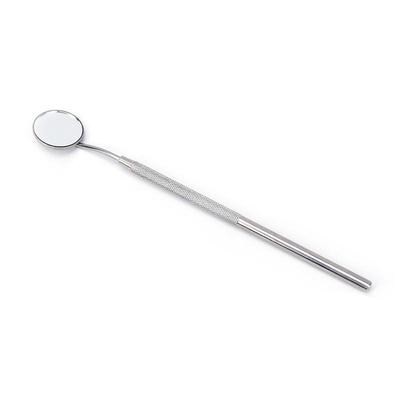 1Dental Mirror Dentist Stainless Steel Handle Tool For Teeth Cleaning Inspection