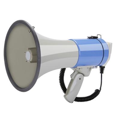 Outdoor Handheld Megaphone Speaker Booth 50w High Power Recordable Loudspeaker Tweeter
