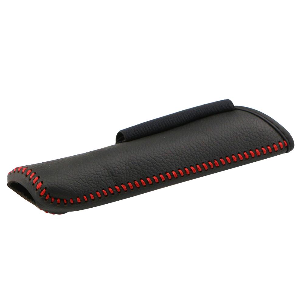 Car Handbrake Cover for SEAT Altea Toledo MK1 MK2 Ibiza Cupra Leon Cupra for Skoda Fabia Rapid Leather Gears Collars Protector