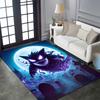 1PC Pokémon Gengar Print Cartoon Carpet Rug for Home Living Room Bedroom Sofa Doormat Decor Non-slip Floor Mat Child Area Rug