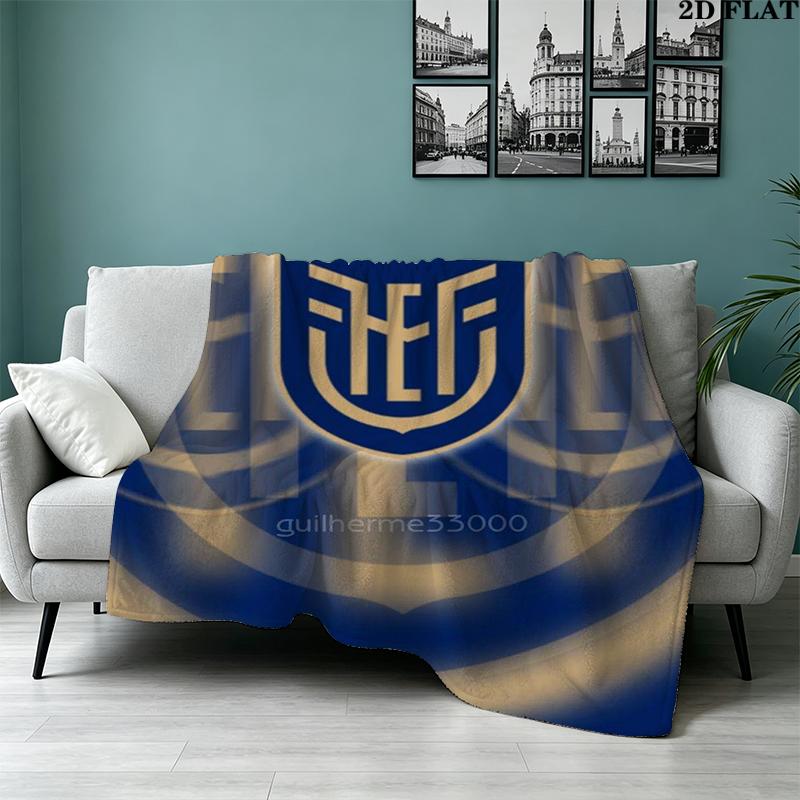 Ecuador Print Flannel Blanket High Quality Warm Comfortable Cover for All Seasons Perfect for Gifts Home Decor