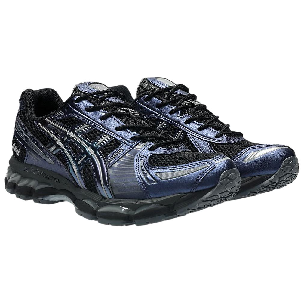Unisex Sneakers ASICS GEL-Kayano 12.1 Breathable Low-top Running Shoes Unisex Black Blue