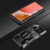 For Samsung Galaxy A12 Armor Warrior Shockproof PC + TPU Protective Case