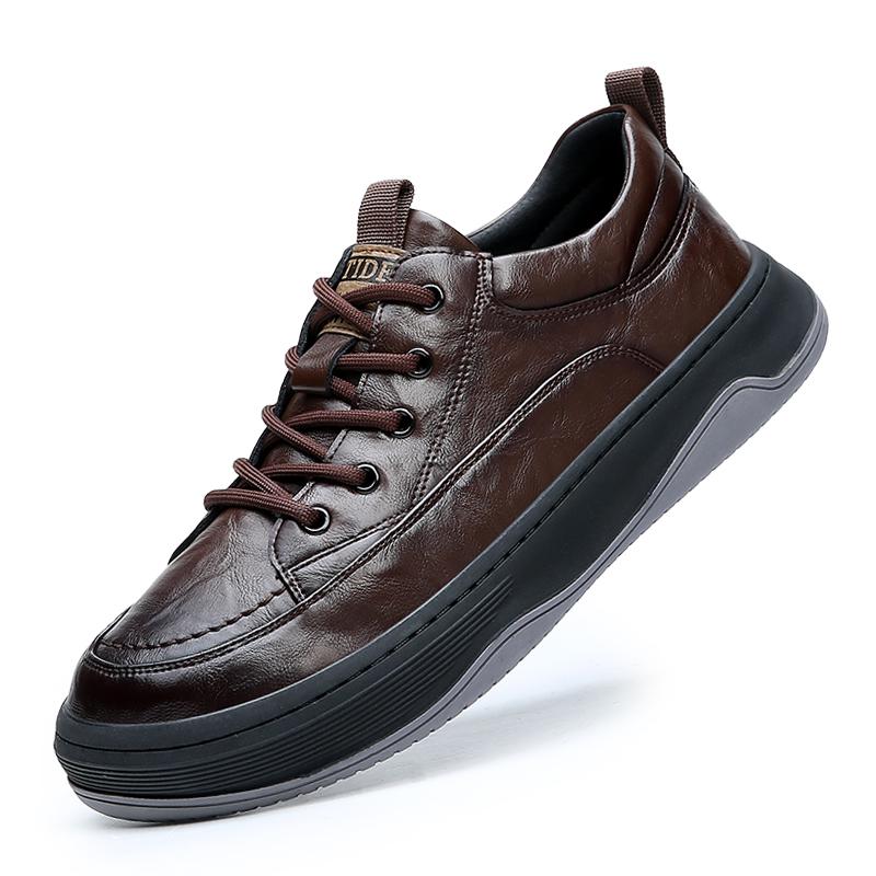 Genuine Leather Mens Driving Footwear Office Man Formal Shoes Wedding Party Men Dress Shoes Driving Lazy Loafers Moccasins