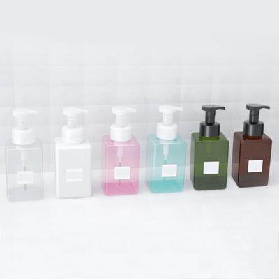 450ml Plastic Foam Bottle Container Shampoo Lotion Liquid Soap Pump Dispenser