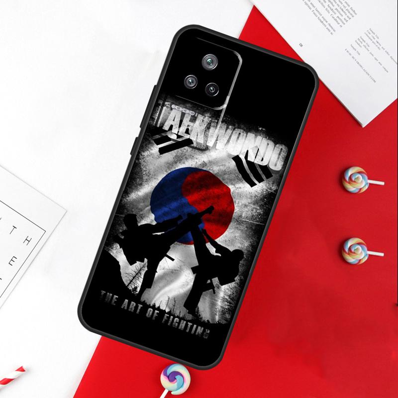 Kungfu Taekwondo Cover For Xiaomi 15 Ultra 13 14 11T 12T 13T 14T Pro POCO X7 Pro X3 X5 X6 M6 F5 F6 Pro Case