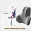 Ergonomisches Lendenwirbelstützkissen Memory-Schaum Rückenpolster, Memory-Schaum Lendenkissen, für Bürostuhl Autositz Linderung von Rückenschmerzen