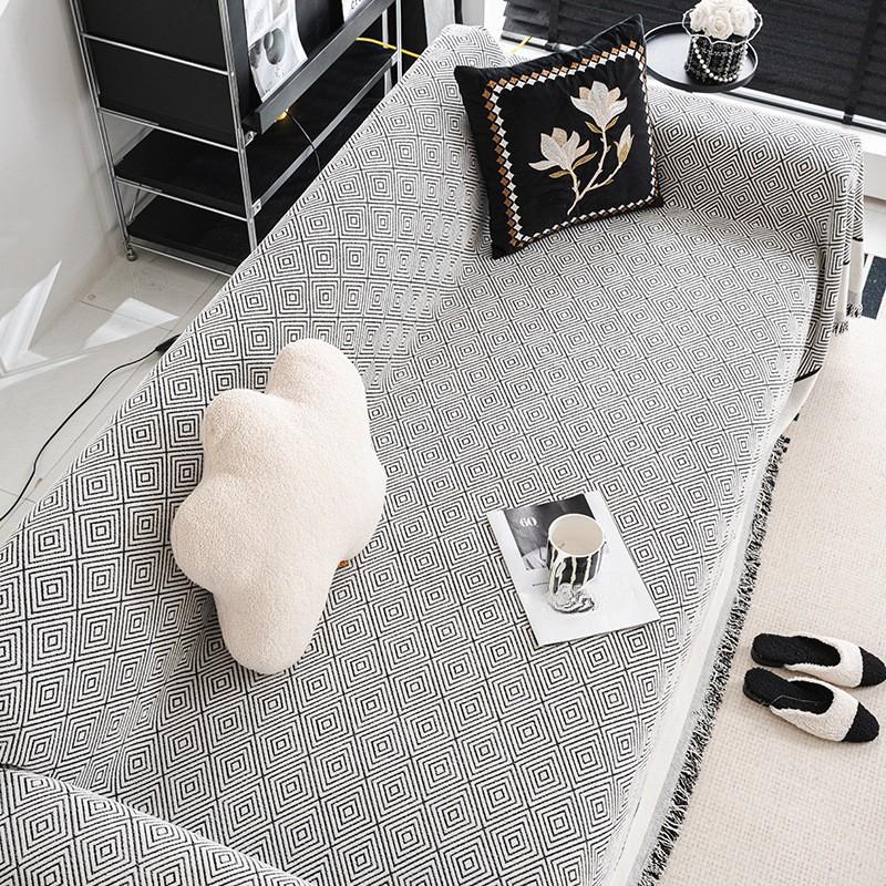 Prosop de canapea din șenilă Patru sezoane Husă de canapea all-inclusive Husă de praf Canapea de living O piesă Pânză de acoperire mare