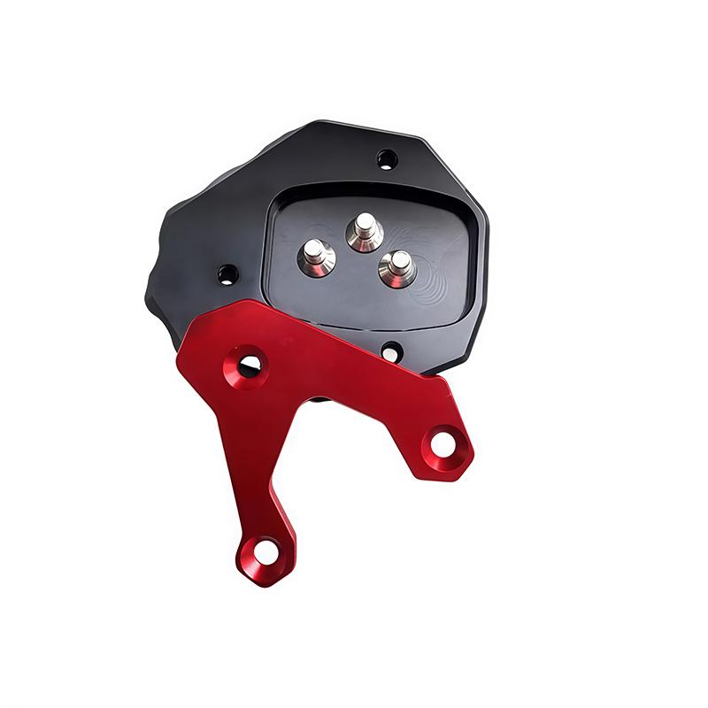 FOR HONDA NX500 NX400 2024 2025 Motorcycle aluminum Kickstand Foot Side Stand Extension Pad Support Plate NX 500 NX 400