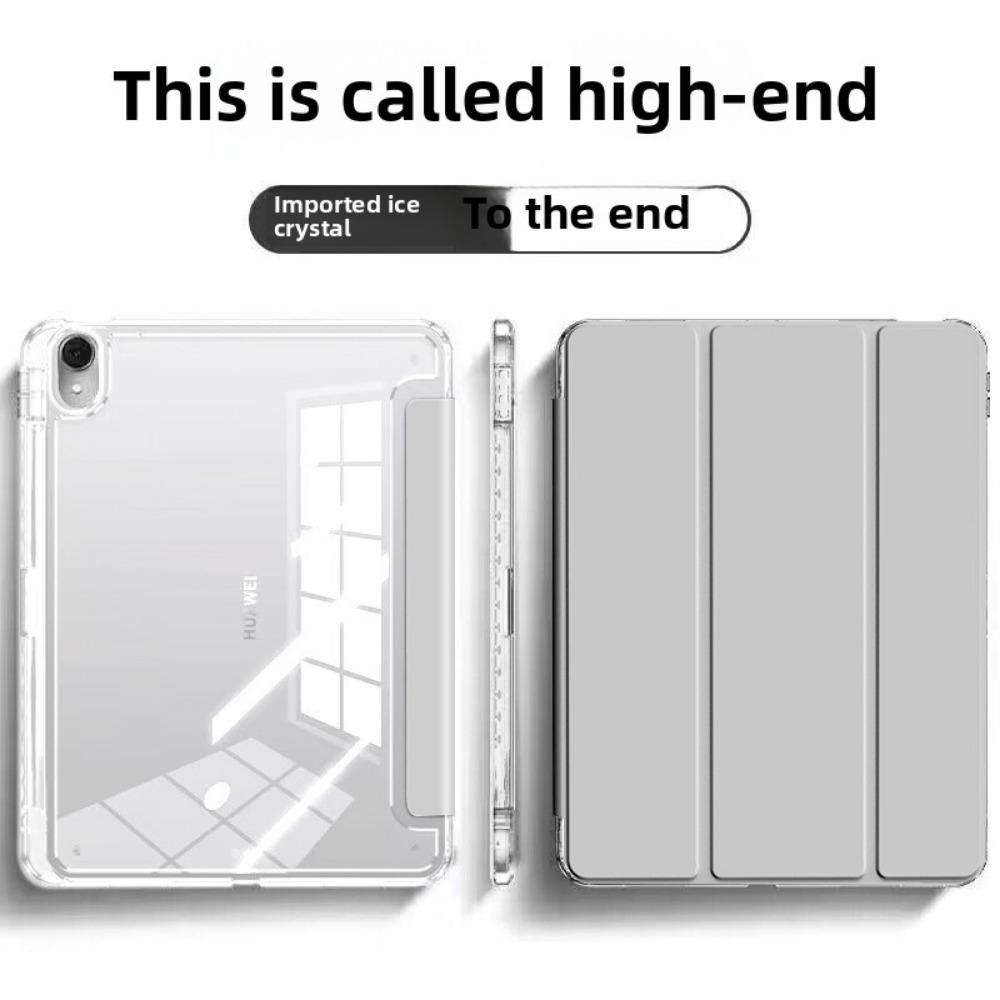 2025 for iPad Case Transparent Acrylic Cover with Pencil Holder for iPad 11 Pro 11 Air 11 Protective Shell