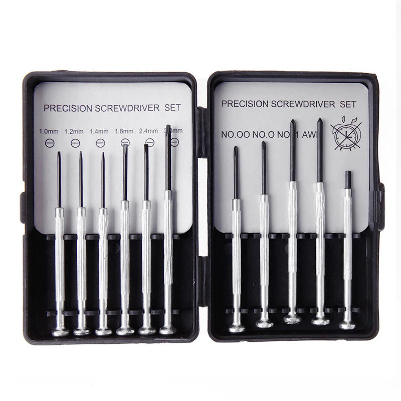 

QUALITY 11Pcs/Set Micro Precision Screwdriver Set Mini Watchmakers Tools for Watch Jewelry Glasses Repairs Tool