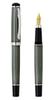 Xezo Incognito fountain fine Zinc green Pure platinum limited edition of 500 pen, nib. lacquer. plated. Handcrafted, pieces.