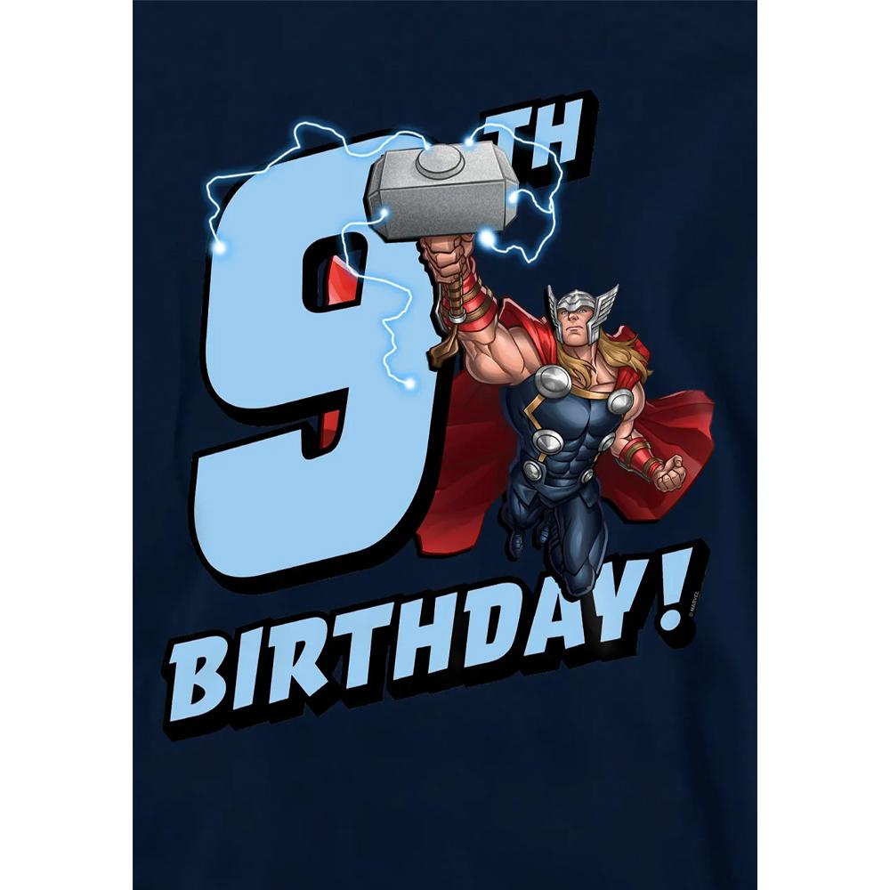 Marvel Childrens/Kids Thor 9th Birthday Hoodie