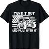 Retro Utv Take It Out Play With It Offroad SxS Mud Riding T-Shirt