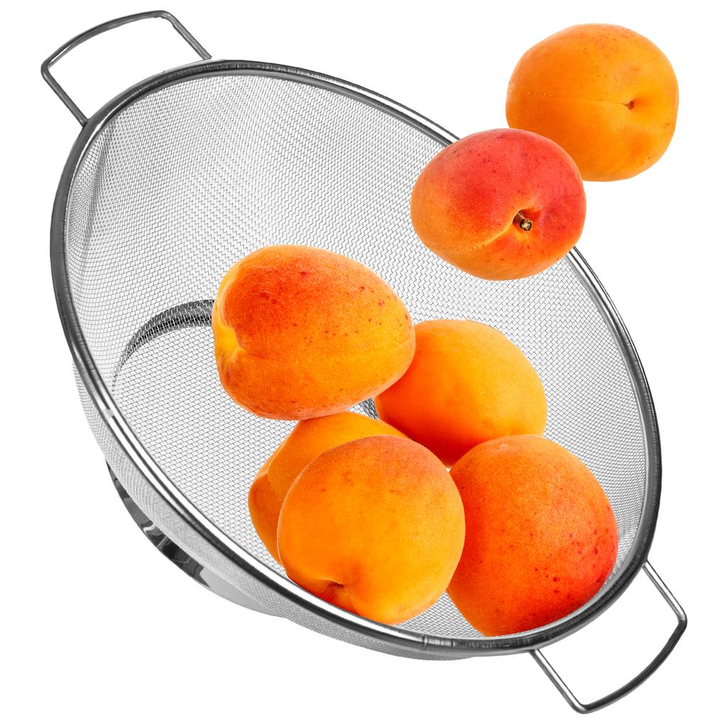 KADAX Sitko Durszlak Cedzak Sito Kuchenne Stalowy Nierdzewny Do Warzyw